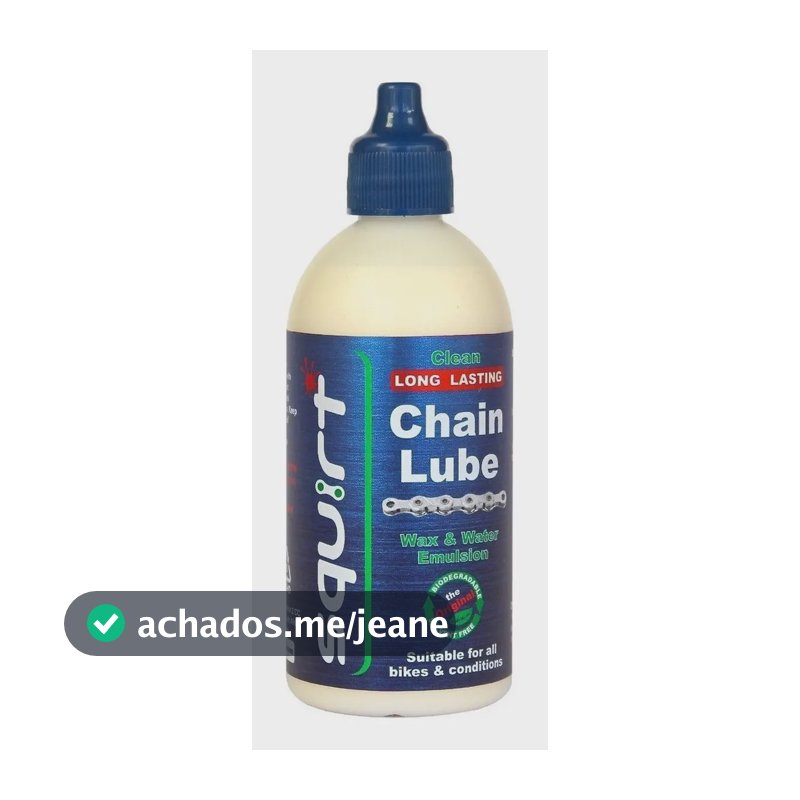 Lubrificante Cera Squirt 120ml para Corrente de Bike