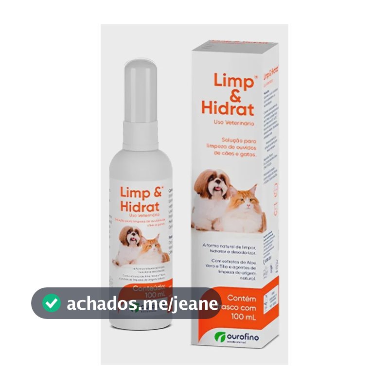 Limp E Hidrat 100ml Ouro Fino