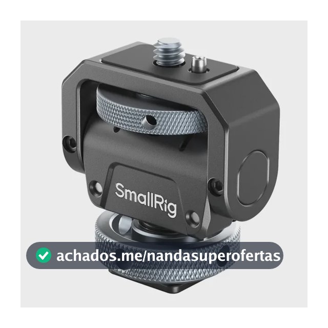 Suporte para Monitor SmallRig com Rotação 360° e Inclinação 180°