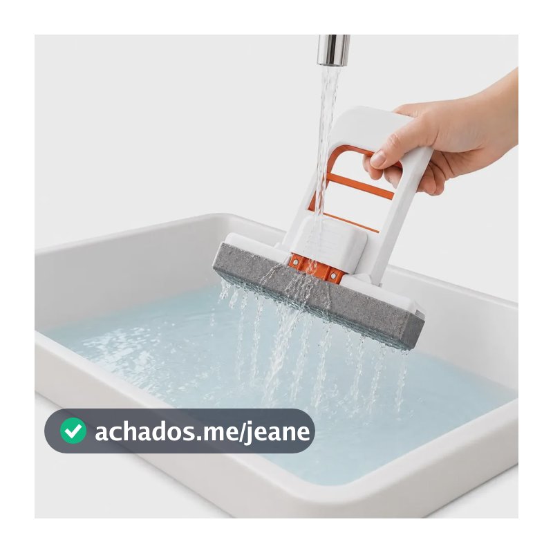 Rodinho De Pia Mini Mop Magico Limpa E Seca Retrátil Kit 1 Unidade