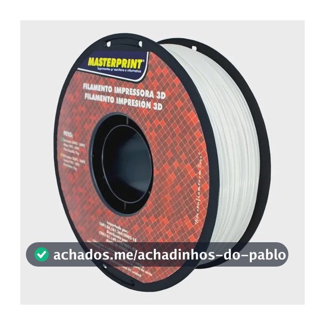 Masterprint PETG filamento branco