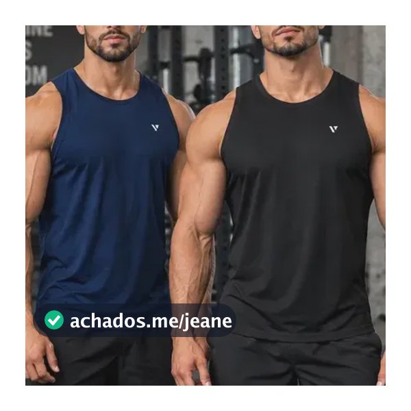 Kit 3 Regata Dryfit Camiseta Masculina Academia Treino Voker