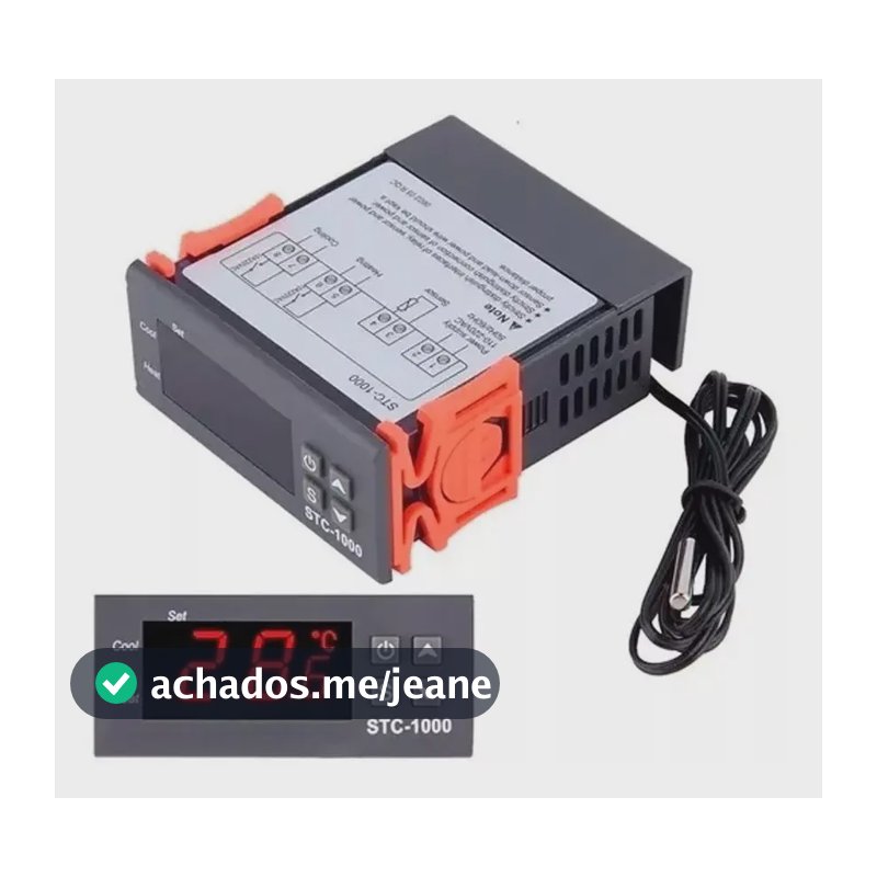 Controlador Temperatura Digital Chocadeira Aquário Freezer