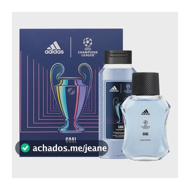 Kit adidas Uefa Goal Edition (2 Produtos)