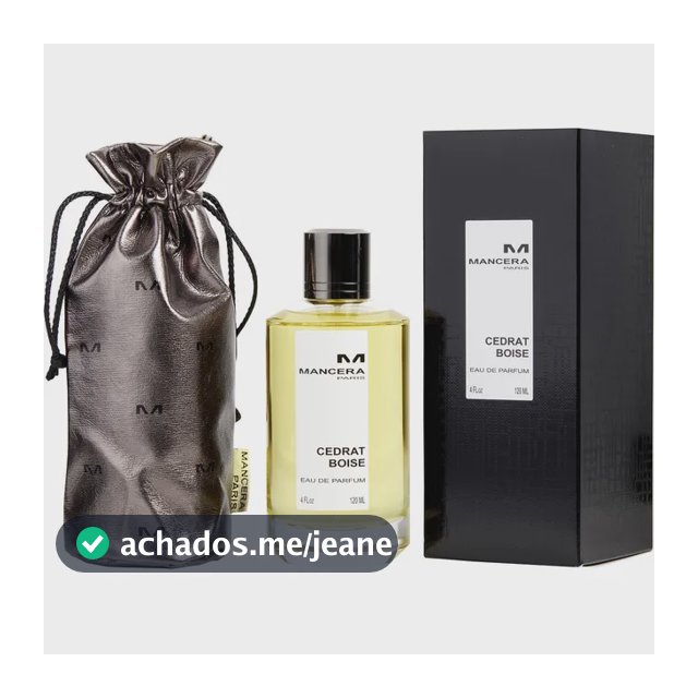Mancera Cedrat Boise Sem Gênero Eau De Parfum