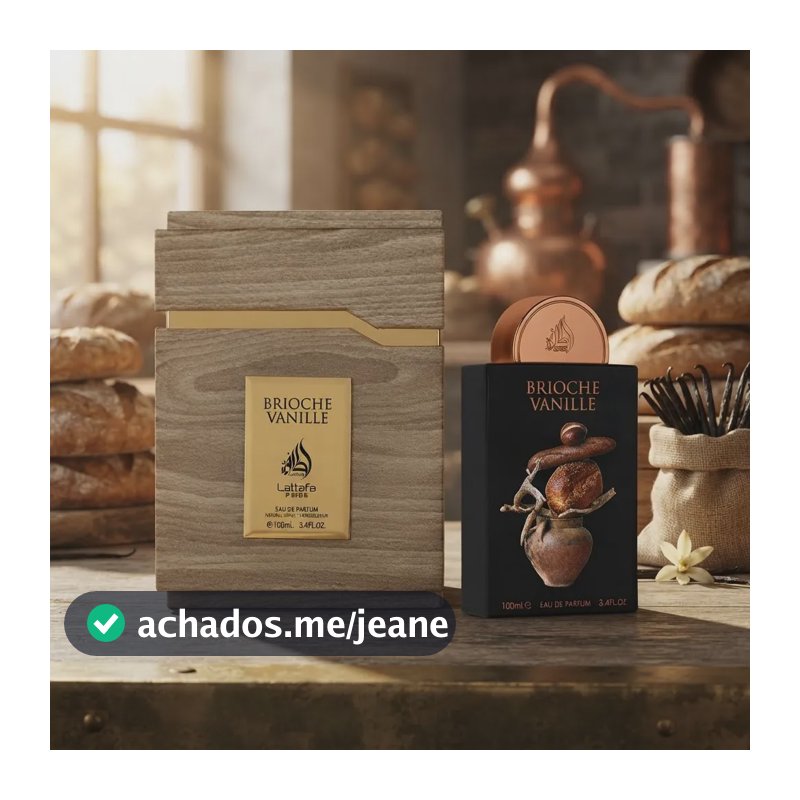 Perfume Araba Unissex Lattafa Brioche Vanille 100ml