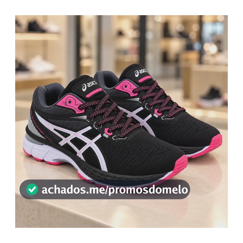 Tênis Asics Revelation - Unissex Academia Esporte Lançamento Rosa Asics 38 Br