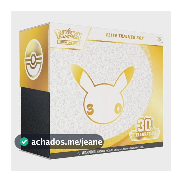 Pokémon Celebração De 30 Anos  Treinador Avançado - Inglês