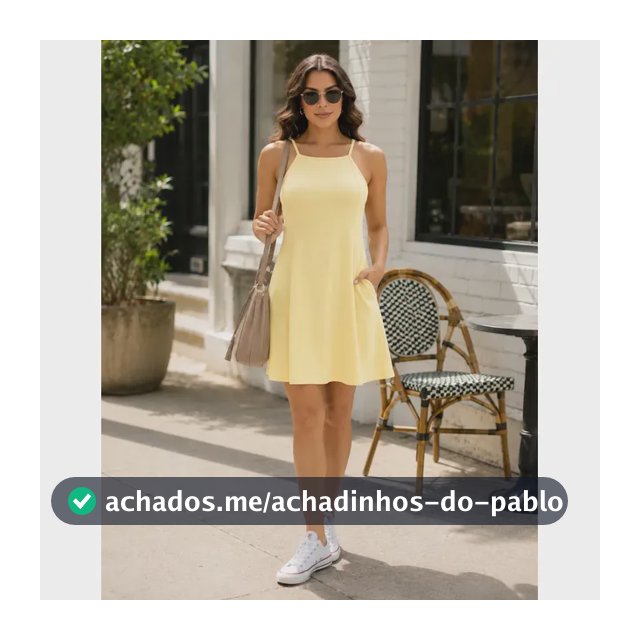Vestidos Rodado Soltinho Bolso Confortável Alcinha Lindo