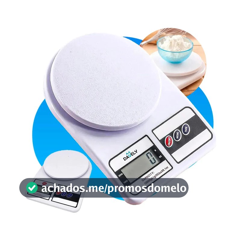 Balança Digital De Precisão Davely Cook Cozinha Para Uso Domestico E Profissional