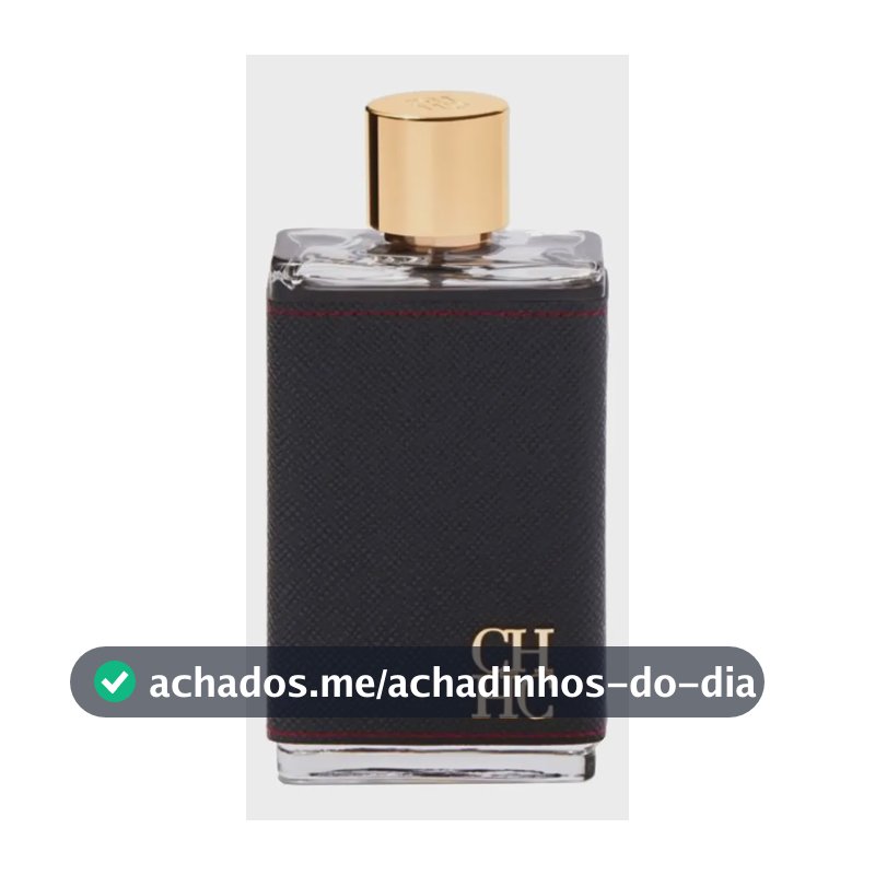 Perfume Carolina Herrera CH Men Eau De Toilette 200ml Masculino