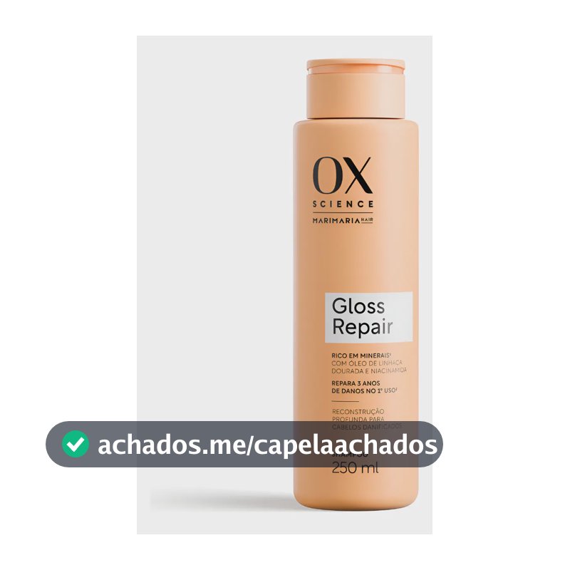 Shampoo Ox Science Gloss Repair 250ml