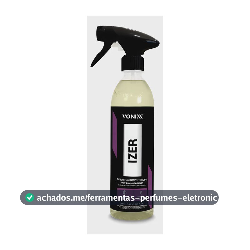 Izer 500ml Vonixx Limpa Rodas Descontaminante Ferroso