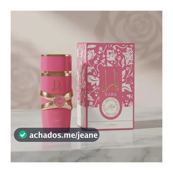 Lattafa Yara Candy EDP 100ML - Perfume Árabe - Feminino