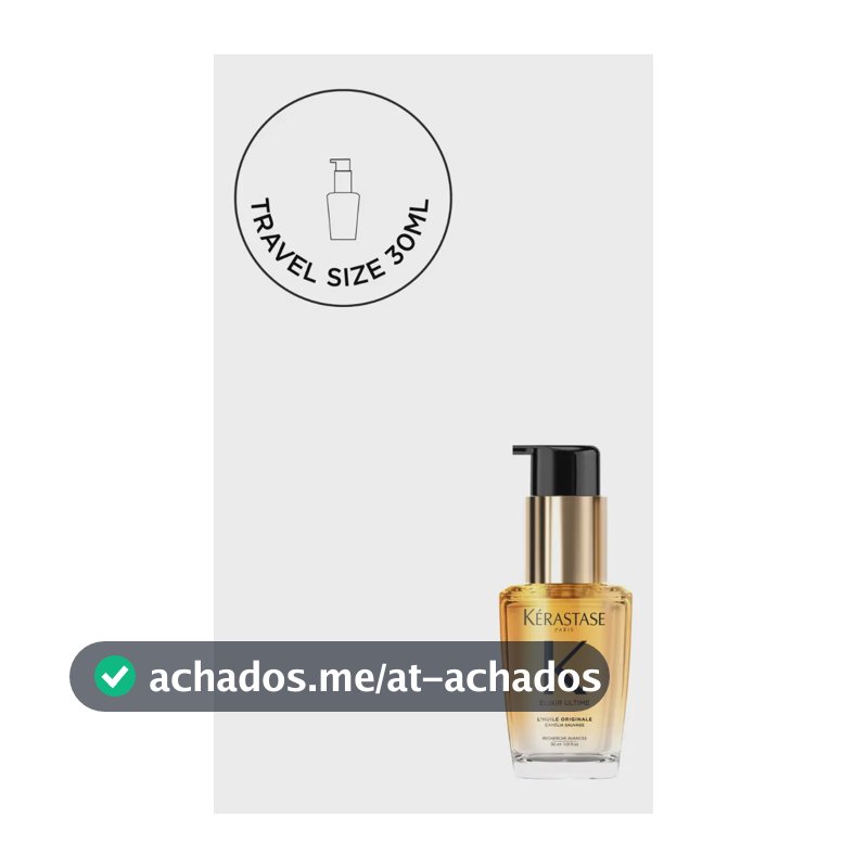 Kerastase Elixir Ultime LHuile Originale Refillable Óleo Capilar - 30ml