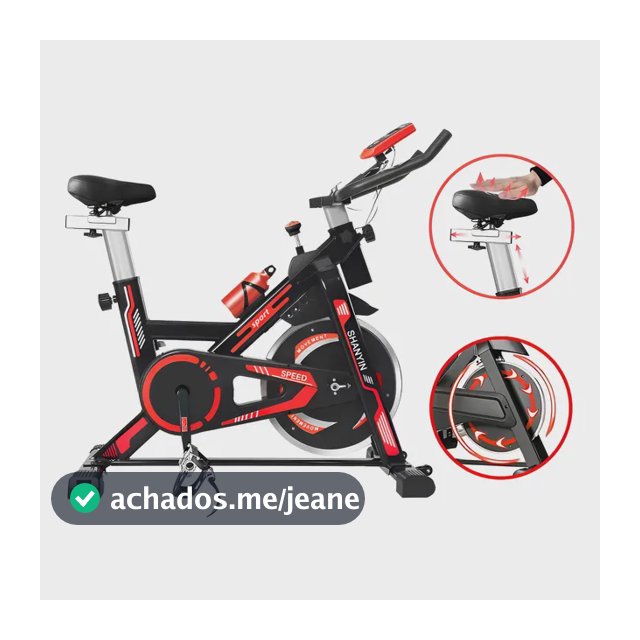 Bicicleta Capacidade De Carga De 150 Kg Com Função Ajustável