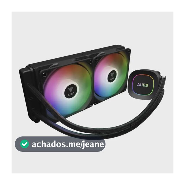 Water Cooler Gl240 Lite Aura Argb Preto Gamdias Preto