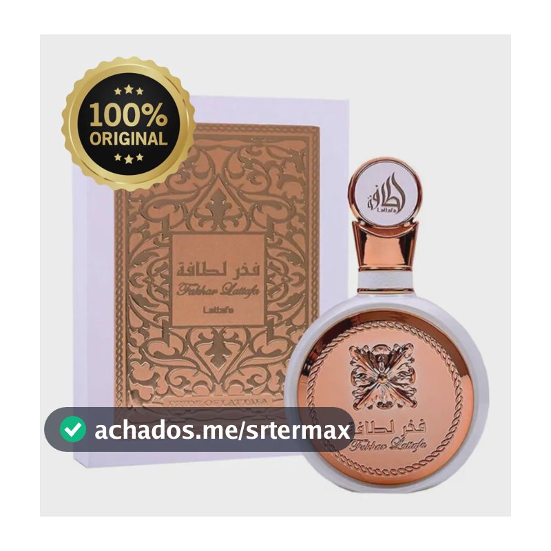 Perfume Lattafa Fakhar Rose Gold Feminino 100 Ml Original Com Garantia Árabe Nota Fiscal