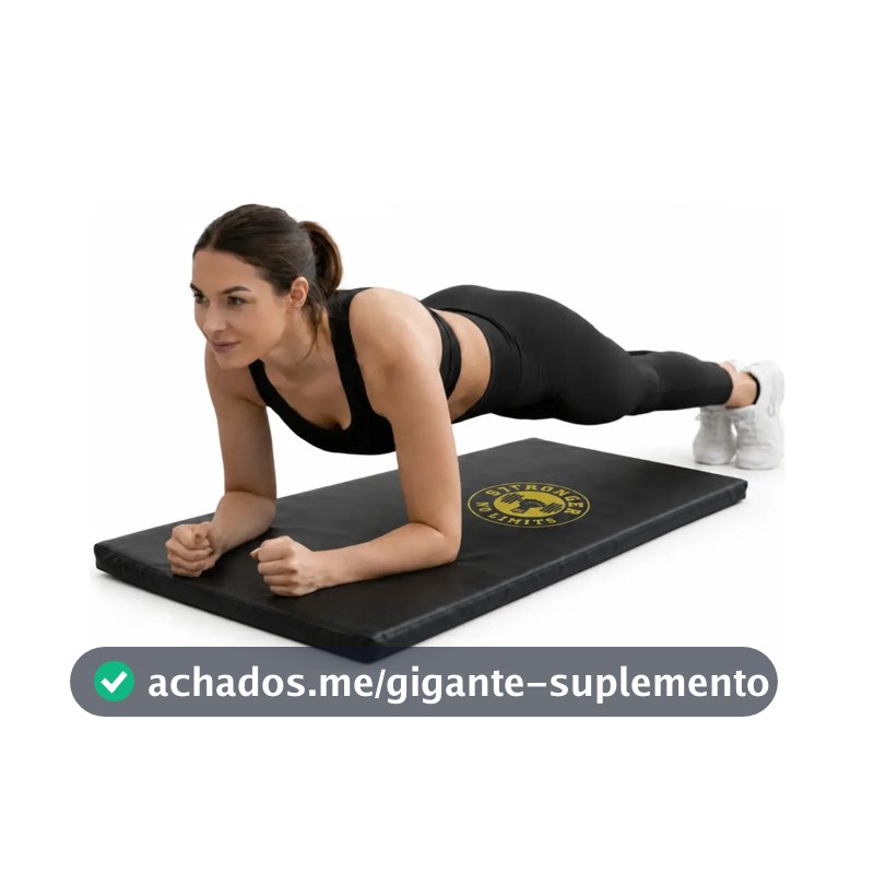 Colchonete Espuma Fitness Academia Treino Ag 80
