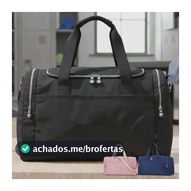 Bolsa Esportiva Academia Viagem Mala Reforçada Tactel Grande