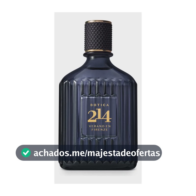 Botica 214 Verano En Firenze Eau De Parfum Fougère Aromático Volume da unidade 90 mL