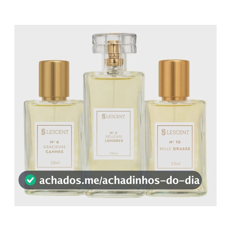 Kit Trio Essencial: N2 100ml + N6 + N10 + 25ml Lescent