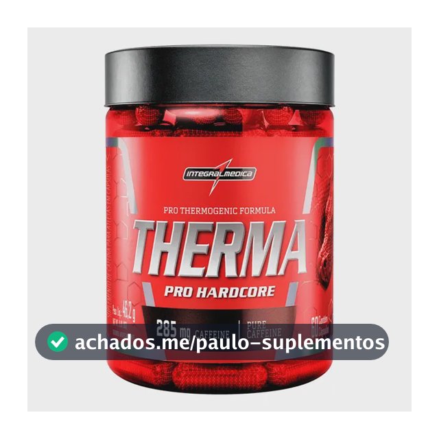 Suplemento Therma Pro Hardcore 60 Cápsulas Integralmédica Neutro