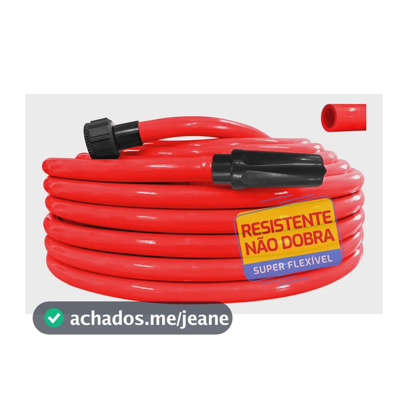 Mangueira Jardim Bemart 30 Metros 1/2" Super Flexível Laranja