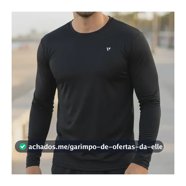 Camisa Térmica Voker Segunda Pele Proteção Solar Uv Dry Fit