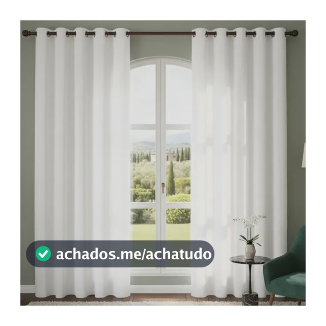 Cortina Oxford 3,00 Largura 2,30 Altura Sala Quarto Promoção