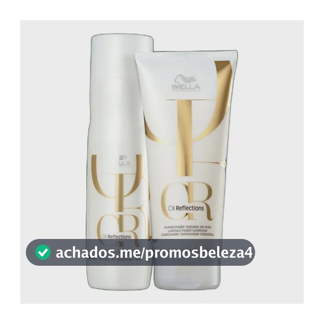 Kit Wella Professionals Oil Reflections Duo (2 Produtos) Única