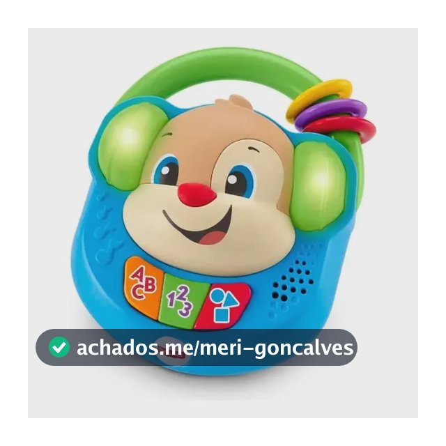 Brinquedo Cante E Aprenda Fisher-price A Partir De 6 Meses