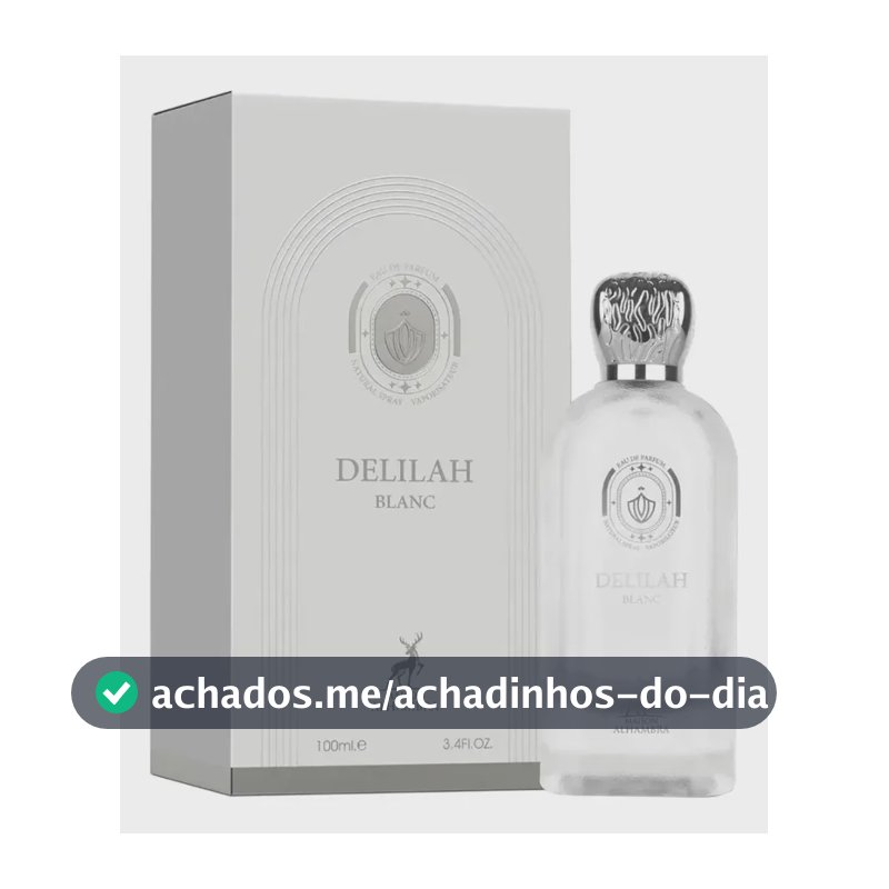 Perfume Arabe Delilah Blanc Maison Alhambra 100 Ml Original
