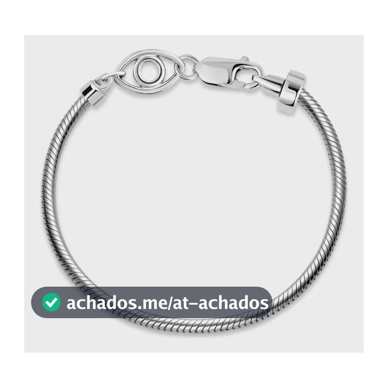 Pulseira Life Olho Em Prata 925