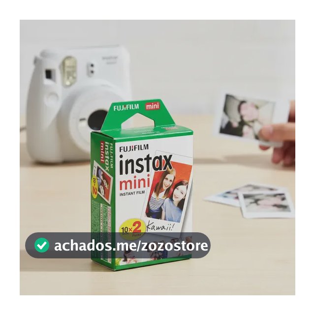 Filme Instax Mini 8 9 10 11 12 Fujifilm 20 Fotos Colorido