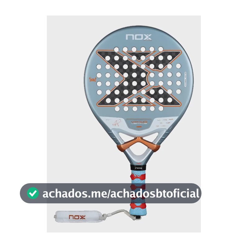 Raquete Padel Nox Vk10 Ventus Control 12k 2026 Aranzazu Osor Azul-claro