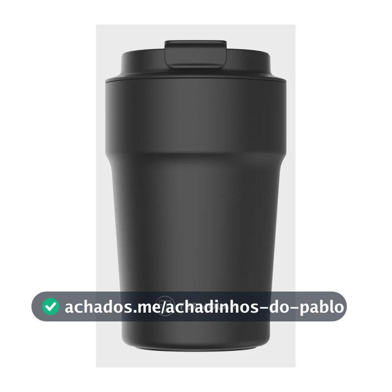 Termolar Uniq Copo Termico 380ml Café Chá Preto