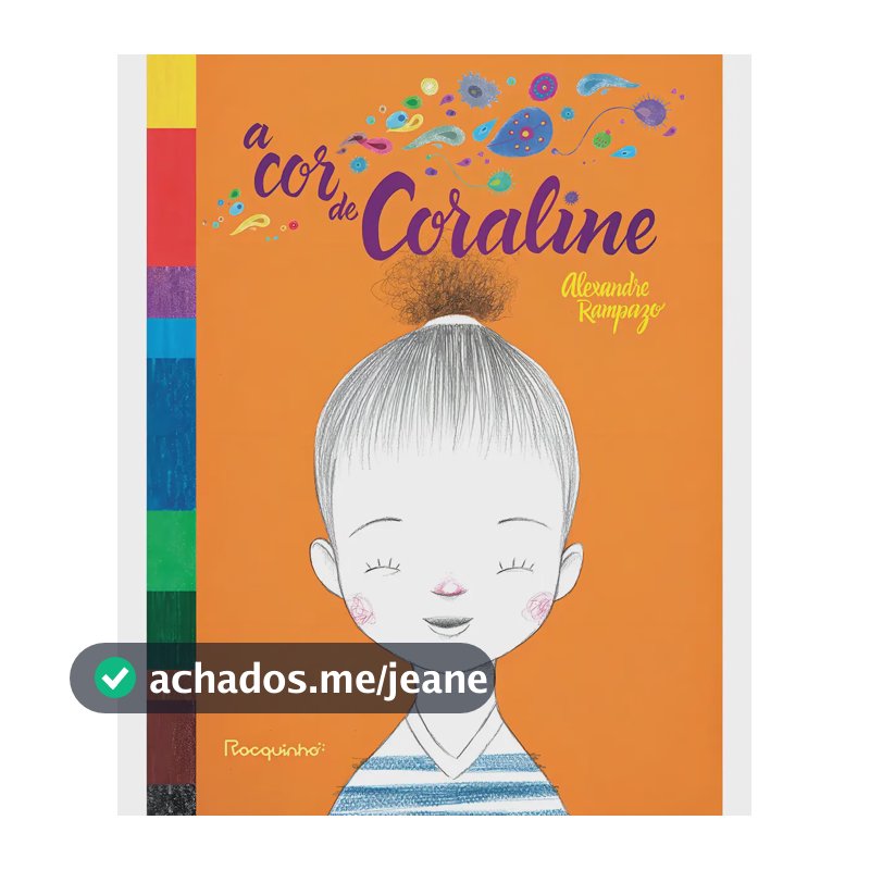 A cor de coraline - Rampazo, Alexandre - Rocco - Capa Dura