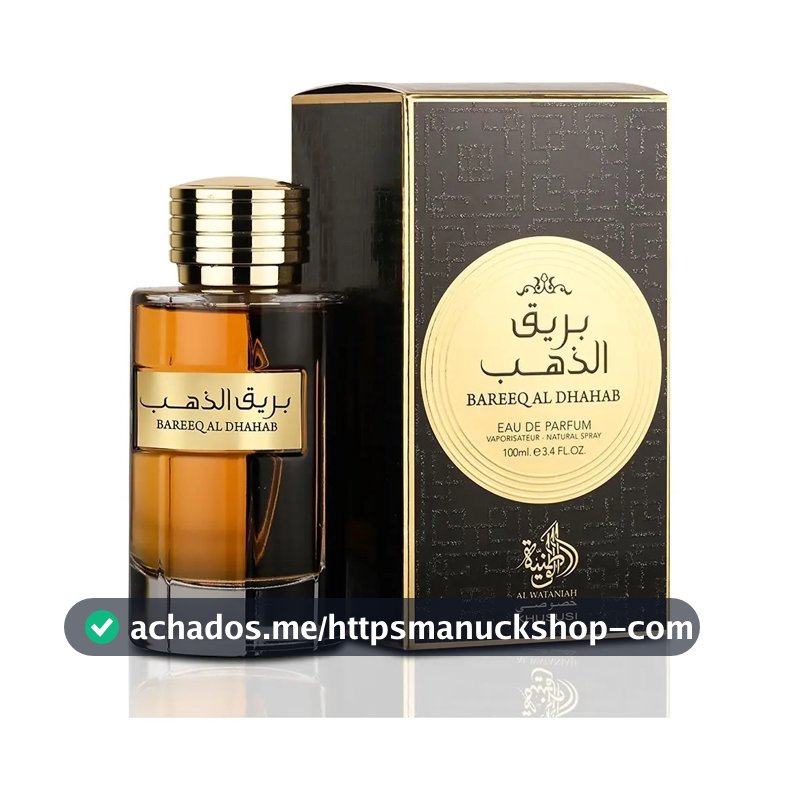 Bareeq Al Dhahab Al Wataniah Perfume Árabe 100ml Eau De Parfum