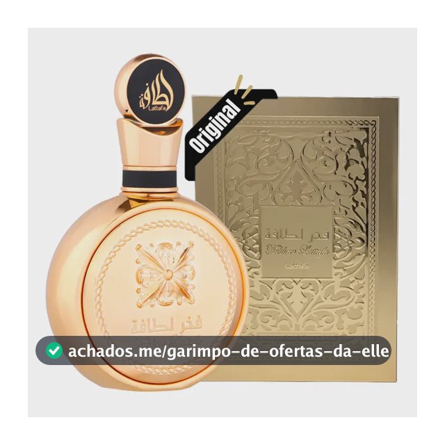 Perfume Árabe Lattafa Fakhar Gold Extrait Eau De Parfum 100m