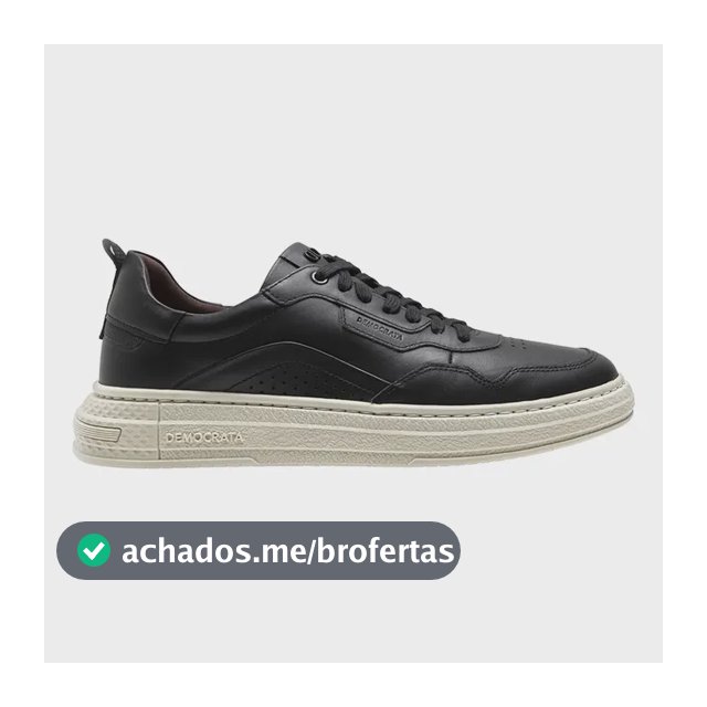 Tenis Democrata Jake Sapatenis Sneakers Casual 100% Couro
