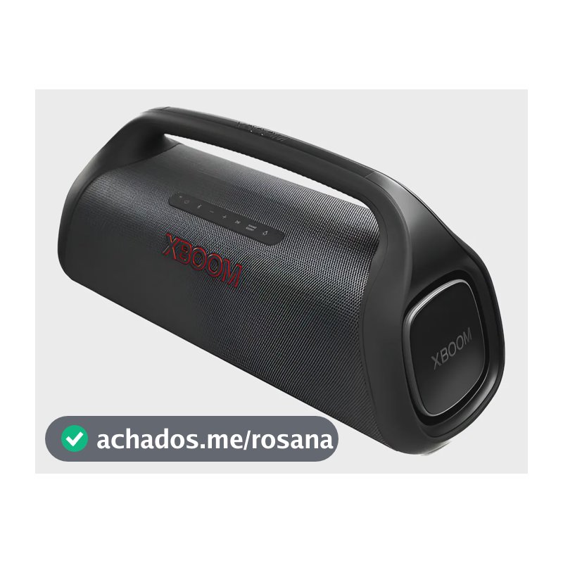 LG XBOOM XG9S Caixa de som Bluetooth portátil - IP67 e 24 horas de bateria