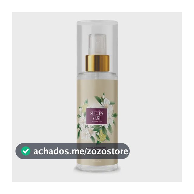 BODY SPLASH FEMININO SUCCÈS VERT 200ML - PRIMACIAL PERFUME FLORAL CITRICO