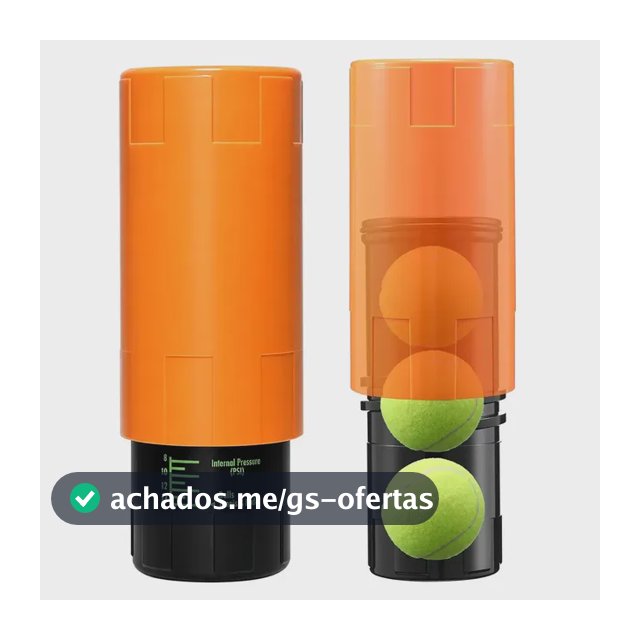 Protetor Da Bola Do Tênis Pressurizador Tennis Padel Bolinha Cor Laranja CELYON