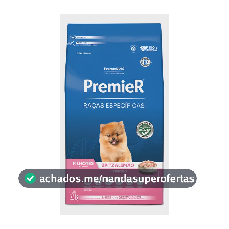 Premier Spitz Filhote 2,5 Kg
