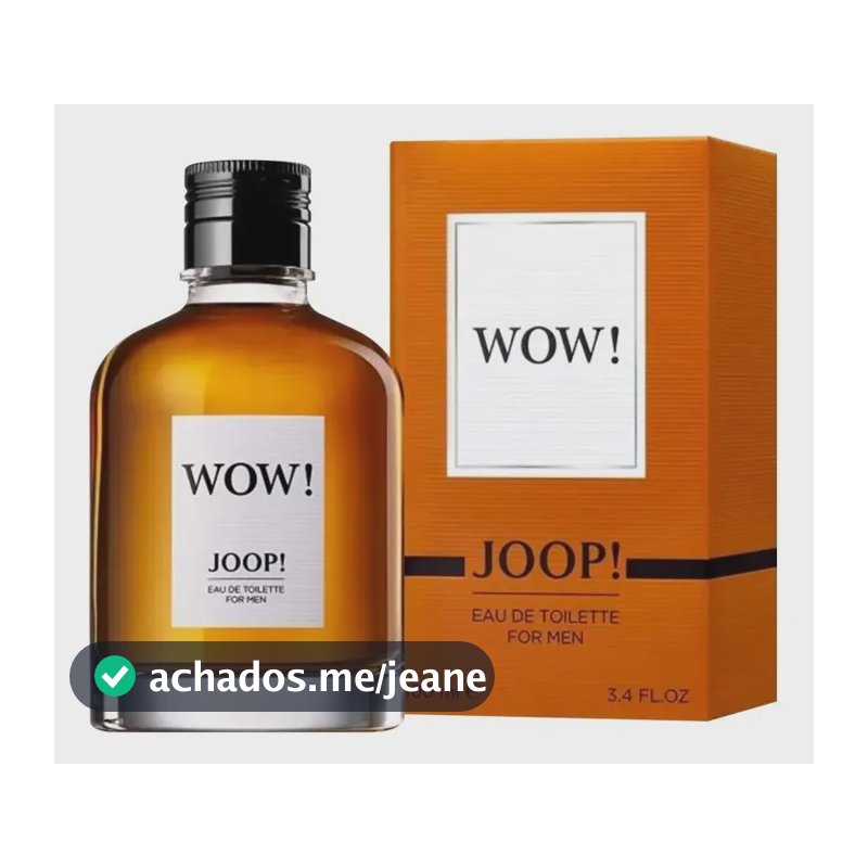 Perfume Wow Joop Eau De Toilette For Men 100ml