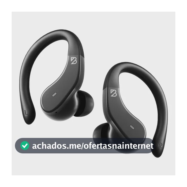 Fones De Ouvido Sem Fio Back Bay Audio Runner 40 Com Bateria