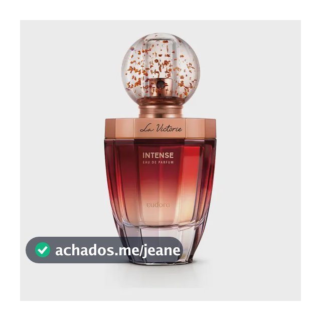 Eudora La Victorie Intense Eau De Parfum 75ml