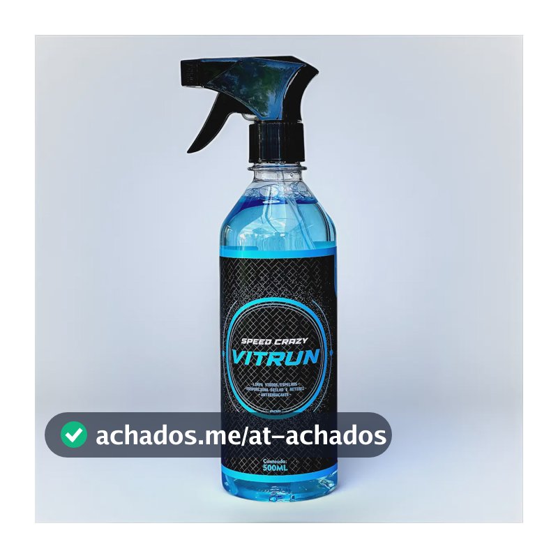 Vitrun Limpa Vidros E Espelhos Cristalino 500ml Speed Crazy