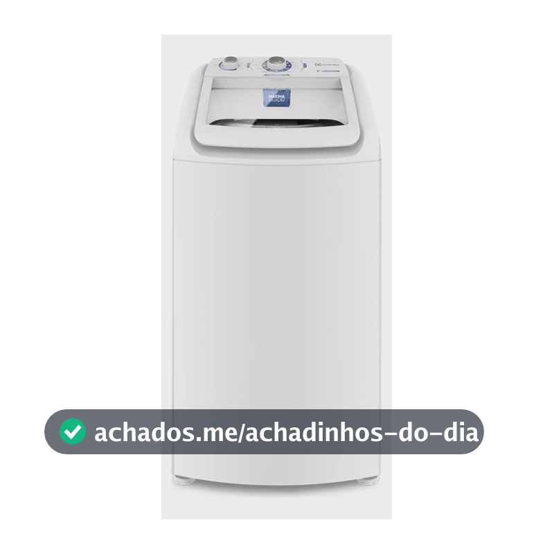Máquina De Lavar Electrolux 9kg Led09 Branca 110v 127v Branco